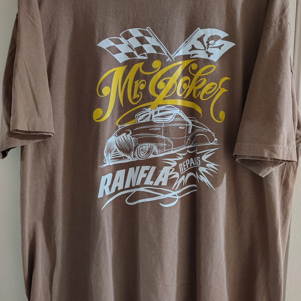 Joker Brand Ranfla Repairs shirt (Rare)